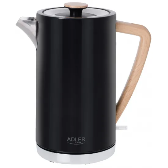 Электрочайник Adler AD1347b Black (1.5 л/2200 Вт)