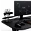 Стол игровой Sense7 Nomad Basic 140x60cm, Black