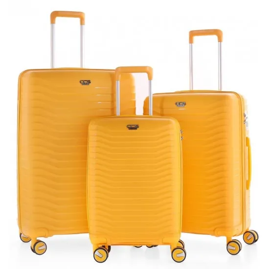 Чемодан CCS 5235 Set, Yellow