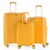 Чемодан CCS 5235 Set, Yellow
