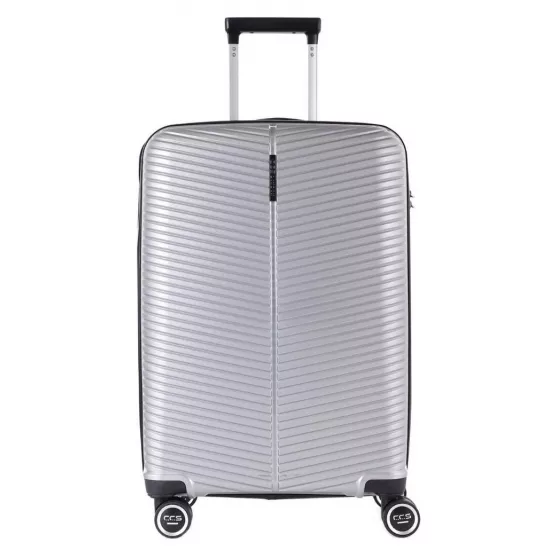 Чемодан CCS 5224 L, Silver