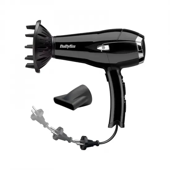 Uscător de păr BaByliss D374DE, 2000 W, Black
