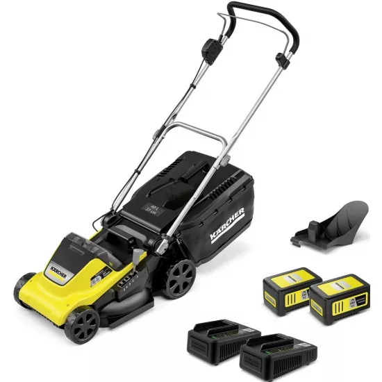 Газонокосилка аккумуляторная Karcher LMO 4-18 Dual Battery Set с аккумулятором (1.445-421.0)