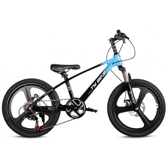 Bicicletă copii TyBike BK-7 Blue/Black (20")