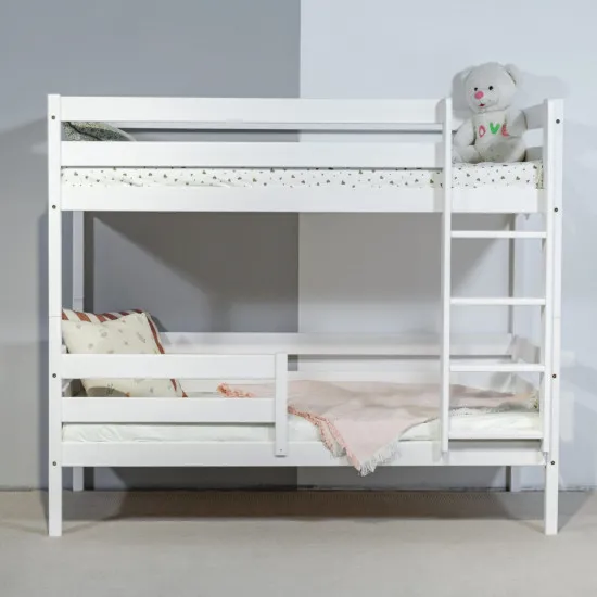 Детская кровать Mobicasa Pluto, 90x200 см, Белый