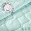 Set Plapuma + perna Mobicasa Tropical Mint, 140х210/50х70 cm
