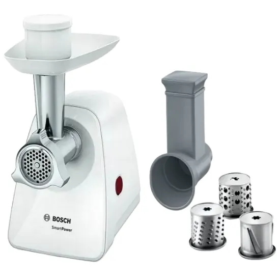 Maşină de tocat carne Bosch MMWP2004 White (350 W)