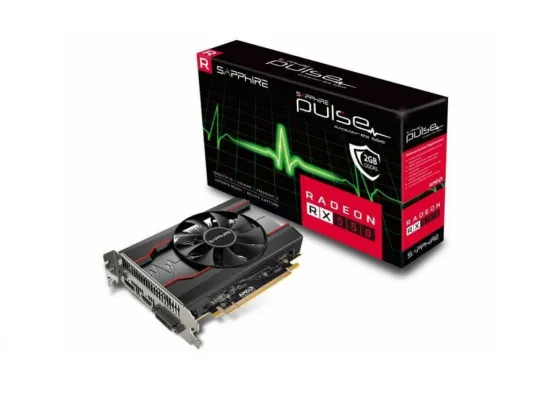 Видеокарта Sapphire PULSE Radeon RX 550 (4 ГБ/GDDR5/128 бит)