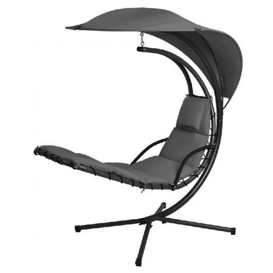 Leagăn de grădină Шезлонг C6011 Paffos Grey