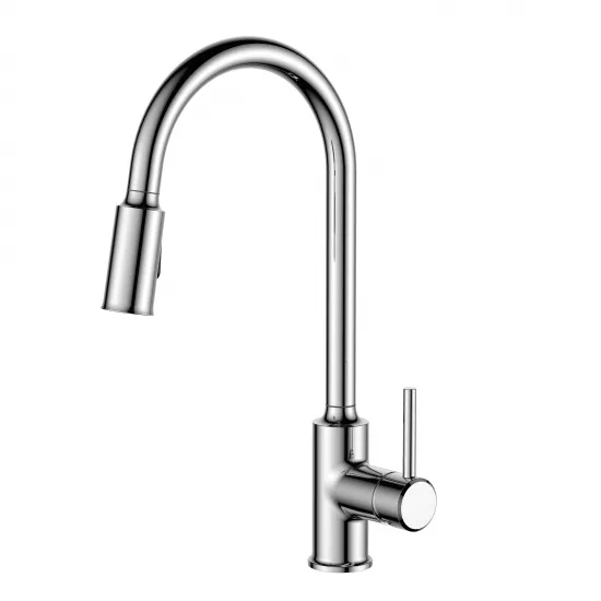 Baterie bucatarie SanDonna CAMI Crom Satin