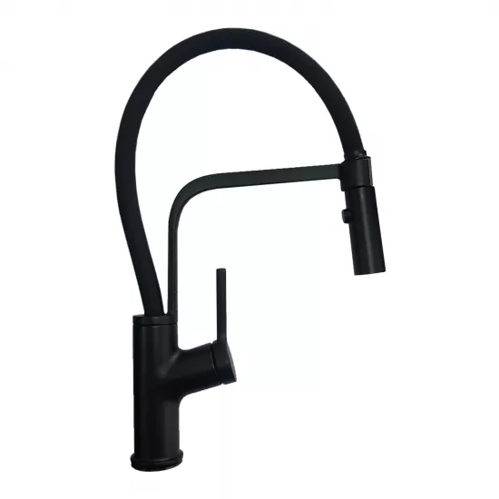 Baterie bucatarie SanDonna ANDRA Negru TOTAL