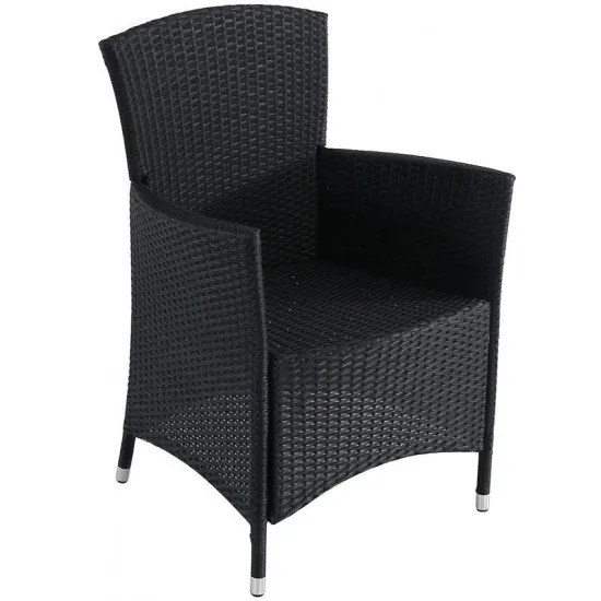 Кресло для сада Villager Atlantic 047011 Black