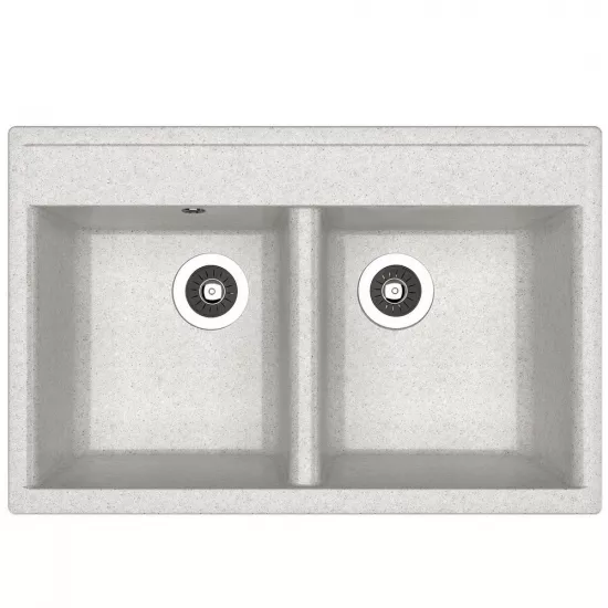 Chiuvetă de bucătărie Dr.Gans Astra,780х510 mm, Gri (VOR56661)