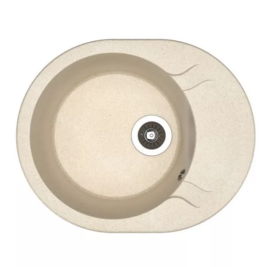 Chiuvetă de bucătărie Dr.Gans Berta,580x470 mm, Bej Latte (VOR56664)