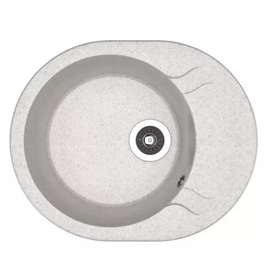 Chiuvetă de bucătărie Dr.Gans Berta,580x470 mm, Gri (VOR56665)