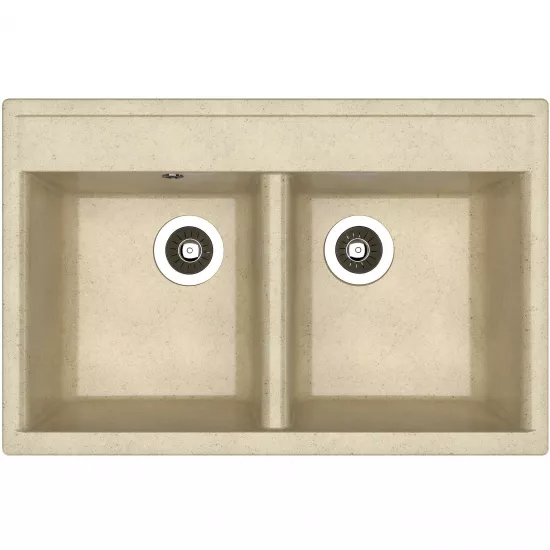 Chiuvetă de bucătărie Dr.Gans Astra,780х510 mm, Bej-Dune (VOR57326)