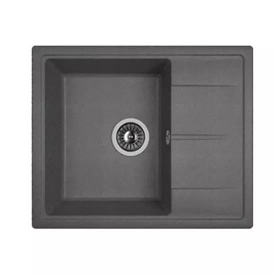 Chiuvetă de bucătărie Dr.Gans Nica,580x470 mm, Grafit (VOR57699)