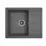 Chiuvetă de bucătărie Dr.Gans Nica,580x470 mm, Grafit (VOR57699)