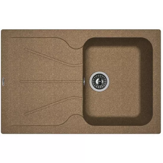Chiuvetă de bucătărie Florentina Gattinara 780x510 mm, Cafeniu (VOR56782)