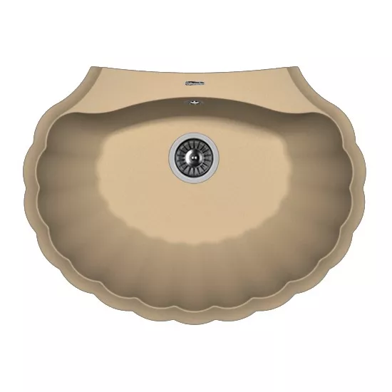 Chiuvetă de bucătărie Florentina Grebeshok, 695x525 mm, Cappucino (VOR56783)