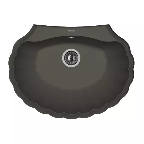 Chiuvetă de bucătărie Florentina Grebeshok 695x525 mm, Negru (VOR56785)