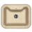 Chiuvetă de bucătărie Florentina Krit 630x510 mm, Bej Latte (VOR56803)