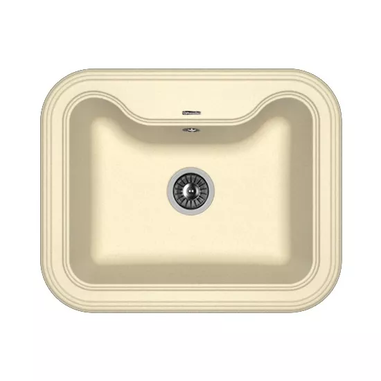 Chiuvetă de bucătărie Florentina Krit 630x510 mm, Sampanie (VOR56806)