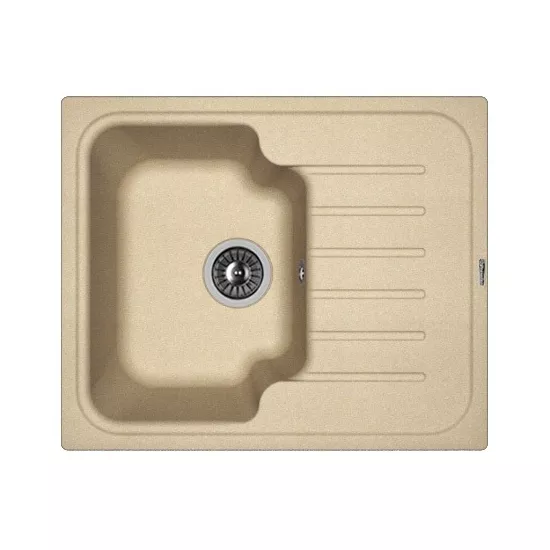 Chiuvetă de bucătărie Florentina Tais 615x510 mm, Bej Latte (VOR56845)