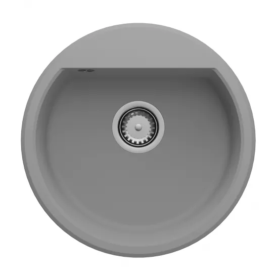 Chiuvetă de bucătărie SanDonna Lena, 510x510 mm, Титан (VOR57945)