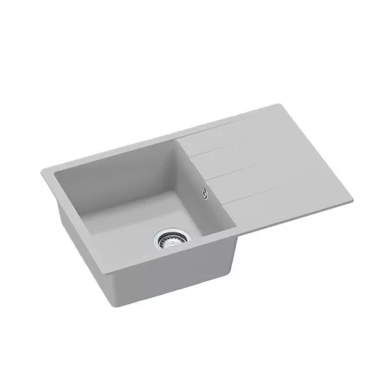 Chiuvetă de bucătărie SanDonna Paullina,790х500 mm, Titan (VOR57949)