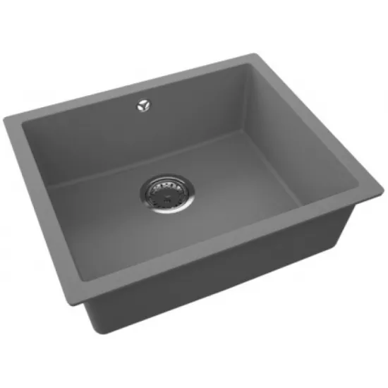 Chiuvetă de bucătărie SanDonna Joanna,550х460 mm, Titan (VOR58066)