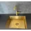 Chiuvetă de bucătărie SanDonna HD5040, 400х500 mm, Auriu (VOR57922)