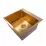 Chiuvetă de bucătărie SanDonna HD5550, 500х550 mm, Auriu (VOR57924)