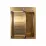 Набор мойка кухонная SanDonna HD4050, 500х400 мм, Золотой + Смеситель Sandonna Nera Gold (VOR58145)
