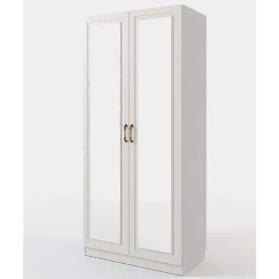 Dulap ML-Mobila Liverpool 34 (100 cm), Ivory