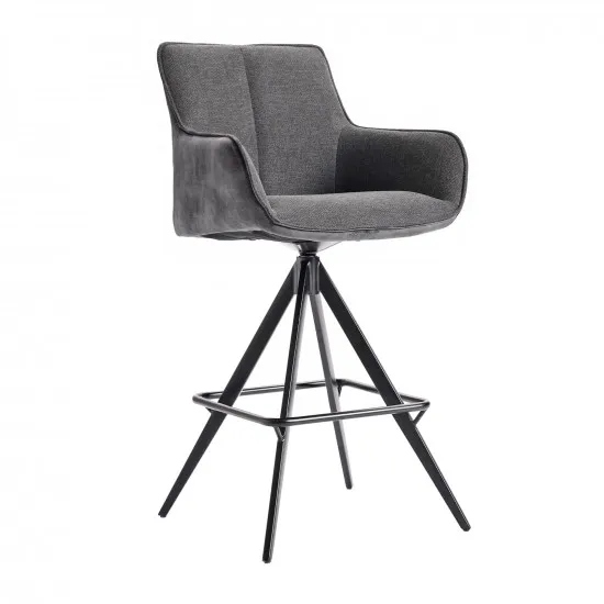 Scaun Decoprim Queen Bar, Antracit