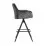 Scaun Decoprim Queen Bar, Antracit