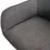 Scaun Decoprim Queen Bar, Antracit