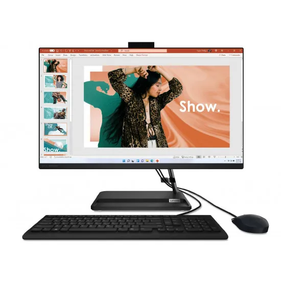 Monobloc 23,8" Lenovo IdeaCentre 3 24IAP7 Black (Intel Core i7 / 16 GB / 1024 GB SSD)