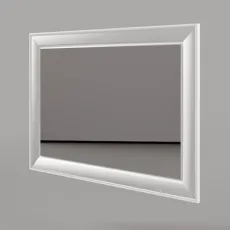 Oglinda de perete ML-Mobila Mira N19 (100 cm) , Alb