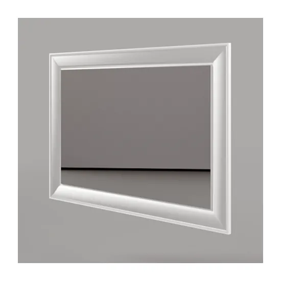 Oglinda de perete ML-Mobila Mira N19 (100 cm) , Alb