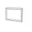 Oglinda de perete ML-Mobila Mira N19 (100 cm) , Alb