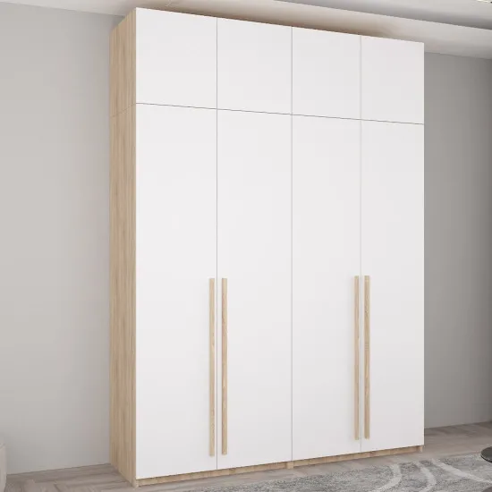 Шкаф Mobildor Smart COMB. A+A+B+P (180x240), Sonoma/White