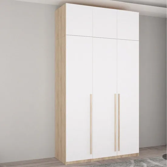 Шкаф Mobildor Smart COMB.5 A+A+B+B (135x240), Sonoma/White