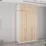 Шкаф Mobildor Smart-Home (50x56x200 см) с полками, White/Sonoma