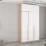 Dulap Mobildor Smart-Home (40x56x200 cm) cu rafturi, Sonoma/White