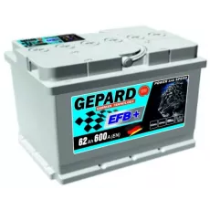 Acumulator auto Gepard 62 Ah EFB Start Stop