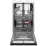Посудомойка встраиваемая Hansa ZIM435H White