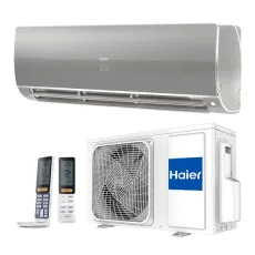 Aparat de aer condiționat Haier FLEXIS Plus DC Inverter R32 Super Match AS35S2SF1FA-S-1U35S2SM1FA Wi-Fi,, 12000 BTU, pana la 35 m², Silver Shine