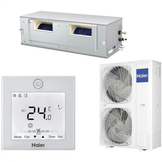 Кондиционер канальный Haier High ESP ADH200H1ERG/1UH200W1ERK White